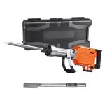 2200 w marteau - piqueur - vevor - perforateur burineur dmolition - 2 burins 1350 bpm