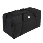 235l sac de voyage travelz - xxxl grand sac pliable 102cm - polyester - noir