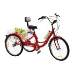 24 7 vitesses tricycle adulte tricycle vlo  3 roues tricycle avec panier
