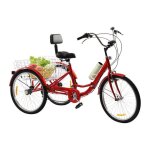 24 7 vitesses tricycle adulte tricycle vélo à 3 roues tricycle avec panier 24 7 vitesses tricycle adulte tricycle vélo à 3 roues tricycle avec panier