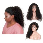 - 24 pouces fashion haute qualité perruque pour femme style naturel perruque synthé tique ...