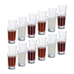 Verres  liqueur lot de 24 verres  shots 4 cl verres  digestif expresso schnaps shooters transparent ...