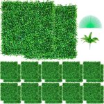 24pcs mur végétal artificiel? - vevor - muraux de haie de buis uv 10x10 clôture 24pcs mur végétal artificiel? - vevor - muraux de haie de buis uv 10x10 clôture