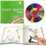 Tampon encreur 25 couleurs pour enfants encre doigt lavable activit arts pour diy peinture au doigt ...