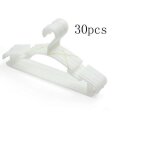 27 x 15 cm lot de 30 cintres en plastique pour b�b� et enfant crochet de v�tement pour fille ou gar�on ...