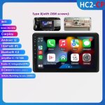 2din android autoradio 2 + 32g lecteur multimdia de voiture pour renault duster hm 2 2020 2021 arkana ...