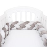 2m tour de lit bébé coussin serpent tressé pare - chocs velours protection des bords douce pour les nouveau ... 2m tour de lit bébé coussin serpent tressé pare - chocs velours protection des bords douce pour les nouveau ...