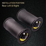 2pcs arri�re ressort suspension pneumatique pour bmw 5 touring e61 520d 520i 525d 525i 530d 530i 535d ...