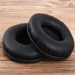 2pcs couteurs en cuir cache - oreilles en ponge compatible casque sony mdr - zx330bt / 220bt - noir ...