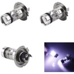 2pcs h7 100w 12v led haute puissance les phares automatiques de drl led pour des ampoules de projecteur ...