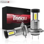2pcs h7 110w 30000lm phares de voiture led lampe de conduite ampoules canbus blanc 6000k