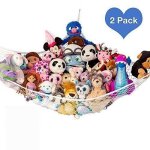 2pcs hamac - jouet de rangement pour peluches dans un coin de chambre 150 * 100 * 100cm et 180 * 120 ...