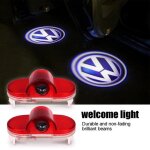 2pcs led porte de voiture de lumi�re de bienvenue lampe de projecteur pour volkswagen vw golf mk4 touran ...