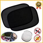 Pare soleil voiture - fytter - 2pcs - r�sistant 98% uv - r�utilisable - auto - adh�sif 51x31cm