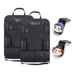 2pcs prot�ge si�ge voiture imperm�able organisateurs de voiture kick matsprotection arri�re de si�ge ...