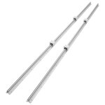 2pcs rail de guidage linéaire sbr20 2200 mm - vevor - 4pcs bloc de roulement sbr20uu 2pcs rail de guidage linéaire sbr20 2200 mm - vevor - 4pcs bloc de roulement sbr20uu