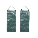 2pcs sacs suspendus plantes multi - poches cratifs  fraises respirants pour balcon  la maison jardiniere ...