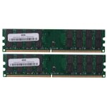 2x 4gb 4g ddr2 800mhz pc2 - 6400 m�moire dordinateur ram pc dimm 240 broches compatible plate - forme ...