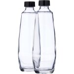 Bouteilles en verre - sodastream - duo - lot de 2 - 1l - compatibles lave vaisselle