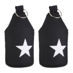 2x cale porte bloqueur de porte tissu toile sable poigne arrt de porte butoir de porte hxlxp:25 x ...