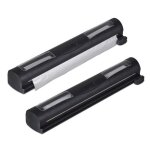 Relaxdays distributeur film alimentaire lot de 2 pour papier aluminium et cellophane fentre de visualisation ...
