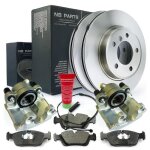 2x �trier disques de frein plaquettes contact d usure avant bmw 3 3er e46 z4