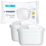 Cartouche filtrante - wessper - cartouche pour brita - lot of 2 - remplacement pour brita maxtra style ...