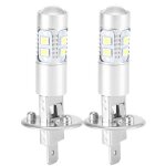 2x h1 6000k super blanc 100w kit ampoules phares led antibrouillard conduite lumire
