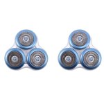 2x rasoir de rechange pour rasoir t�te de coupe pour philips pour s�rie 7000 9000 rq12