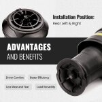 2x ressort suspension pneumatique arri�re pour citroen c4 picasso 5102gn 9681946080 5102r8 new