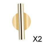 2x tenture murale plante vase � fleurs salon titulaire conteneur d�corations or