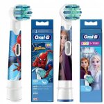 Ttes de brosse  dents - oral - b - kids spiderman frozen - douces compatibles lectriques enfants
