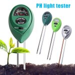 3 en 1 testeur dhumidit / ph du sol testeur de lumire du soleil pour jardinage lgumes plantes plantation ...