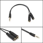 3. 5mm adaptateur jack cable prise male vers 2 female stro audio y splitter