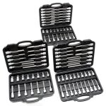 3 coffrets outils cl�s � douille 88 pi�ces avec torx et six panx creux douilles polygonales cl� allen ...