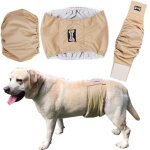 3 couches lavables de chien mle culotte hyginiques anti - pipi souffrant d?incontinence protection ...