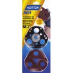 Disque abrasif - norton - avos - � 115 mm - grain 120 - lot de 3 disques