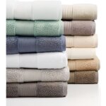 3 draps de bains luxe 70 x 140 cm de 600  850 gr / m hotel spa zro twist 100% coton gyptien
