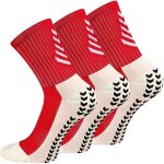 3 paires chaussettes de foot antidrapante chaussettes de sport respirable anti - ampoules chaussettes ...