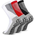 3 paires chaussette football antidrapante chaussette football chaussettes de sports basketball trekking ...