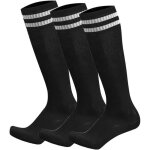 Chaussettes de football pour enfants - athletic game - compression extensible - noir Chaussettes de football pour enfants - athletic game - compression extensible - noir