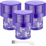 3 pcs filtre pour dyson v10 sv12filtres pour cyclone v10 sv12 series dyson accessoire v10 absolute / ...