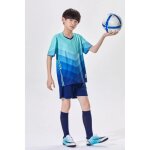 3 pcs personnalisation maillot de football t - shirt et shorts de football soccer jerseypour adultes ...
