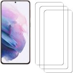 (3 pi�ces) 6. 7 samsung galaxy s21 + 5g (s21 plus) protecteur d�cran - hd transparent verre tremp� protection ...