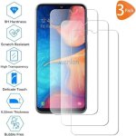 [3 pi�ces film de verre tremp� pour samsung galaxy a20e �cran hd de duret� 9h film de protection pour ...
