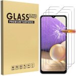 [3 pi�ce] protecteur d�cran samsung galaxy a32 5g verre tremp� film de protection vitre tactile anti ...