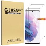 [3 pi�ce] protecteur d�cran samsung galaxy s21 plus - s21 + 5g verre tremp� film de protection vitre ...