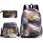 3 pices sac a dos ecole cartable college cartable scolaire enfant fille garconxd142 gris