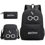 3 pices sac a dos ecole cartable college cartable scolaire enfant fille garconxd142 noir