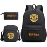 3 pices sac a dos ecole cartable college cartable scolaire enfant fille garconxd142 noir1